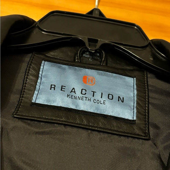 Kenneth Cole Leather Jacket - Picture 2 of 5